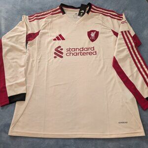 Liverpool 25/26 Away Jersey Long Sleeve Version Size XL